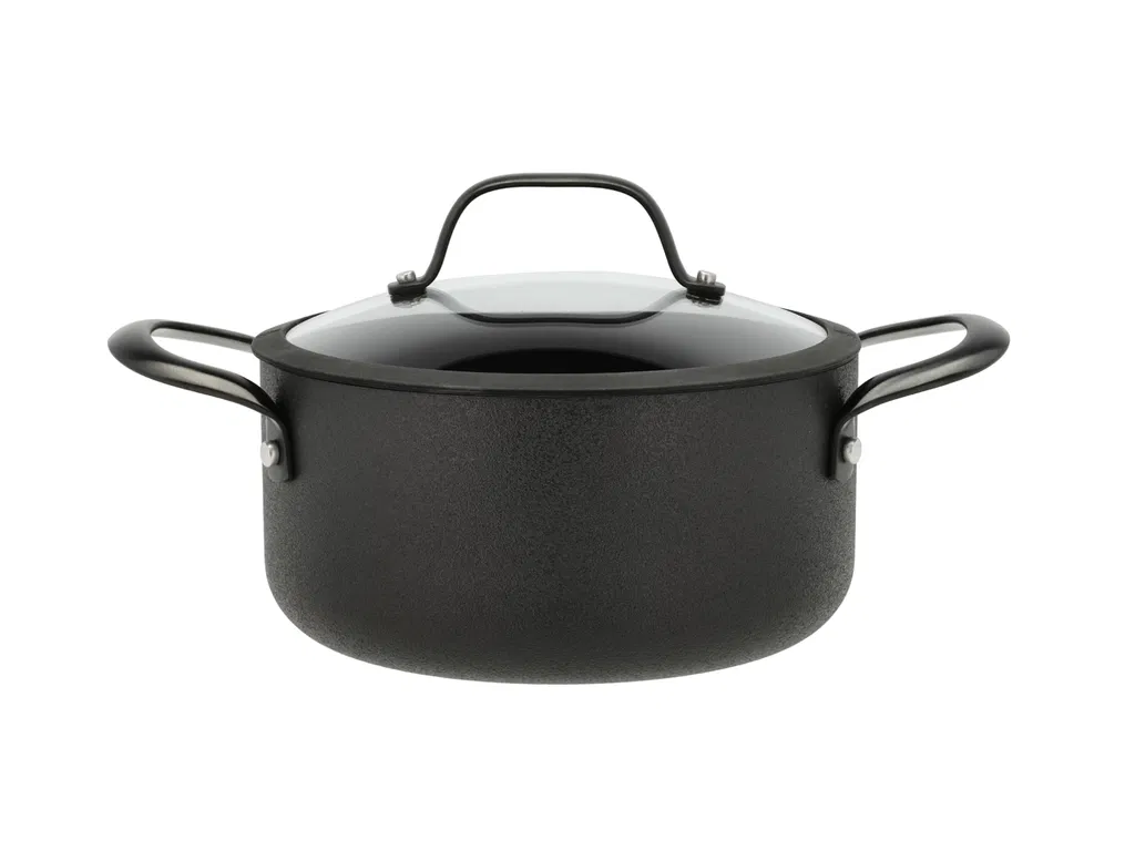 Morsø Black Fossil Grydesæt m/låg 6 dele Black